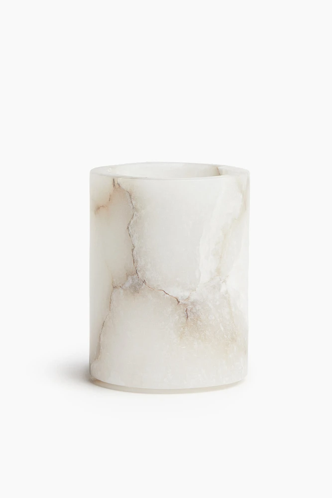 Alabaster Toothbrush Mug