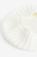 Rib-knit Beret