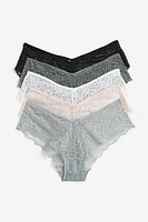 5-pack Lace Hipster Briefs