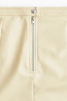 A-line mini skirt