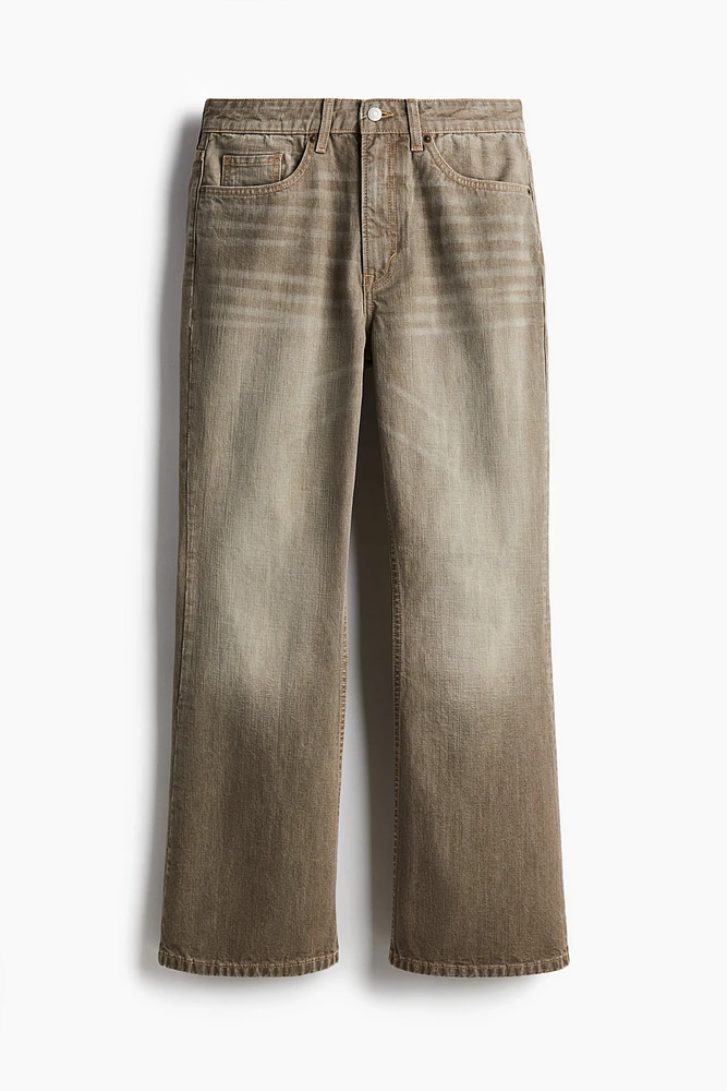 Jean Coupe Classique Jambes semi-évasées