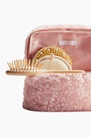 Two-tier Fleece Toiletry Bag