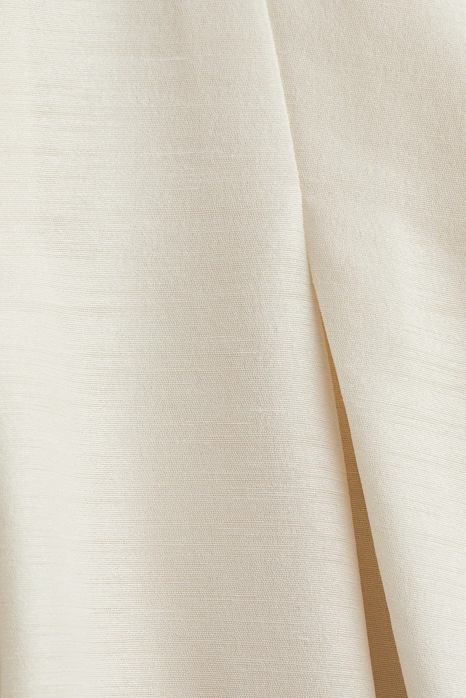 Long Pleated Skirt