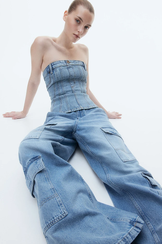 Denim Bustier