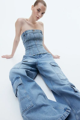Denim Bustier