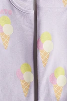 Snug Fit Printed Cotton Pajamas