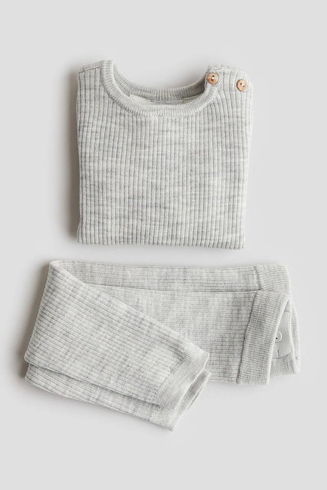 2-piece Merino Wool Set