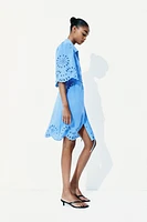 Eyelet Embroidered Dress