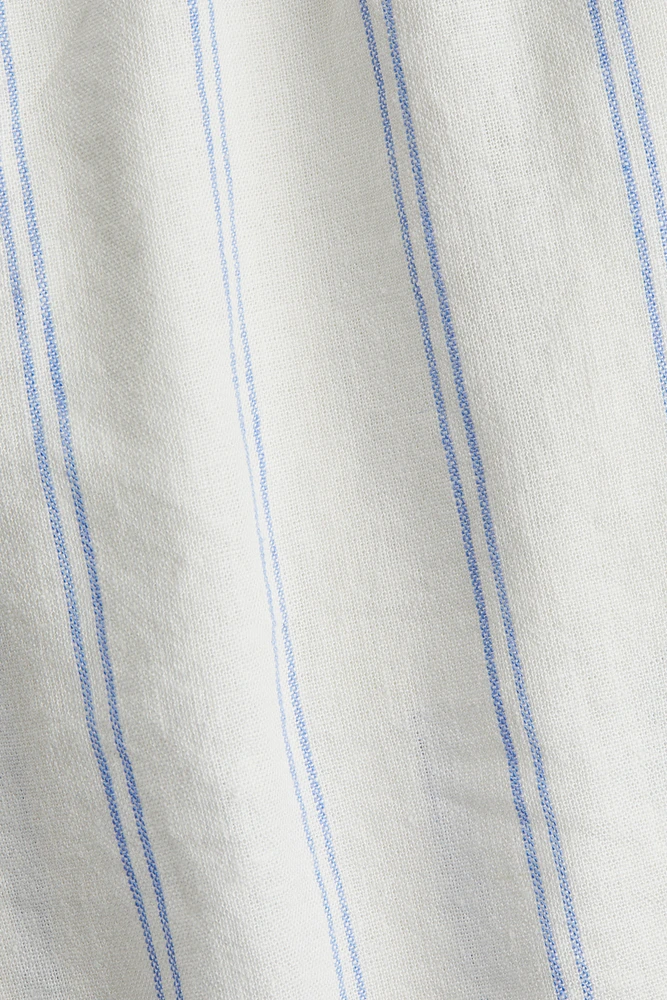 Linen-Blend Shorts