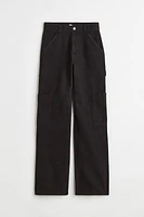 Wide-leg Cargo Pants