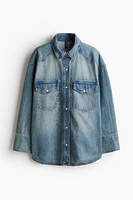 Oversized Denim Shirt