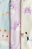 3-pack Printed Jersey Tops