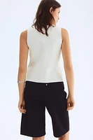 Fine-Knit Vest