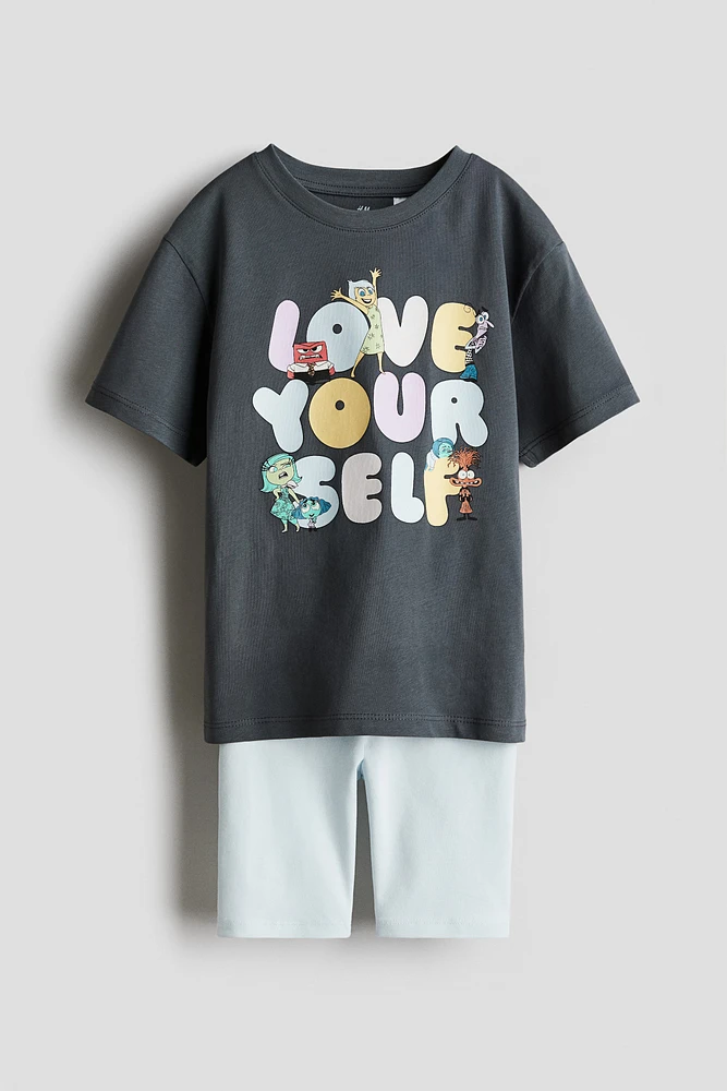 2-piece Printed Set