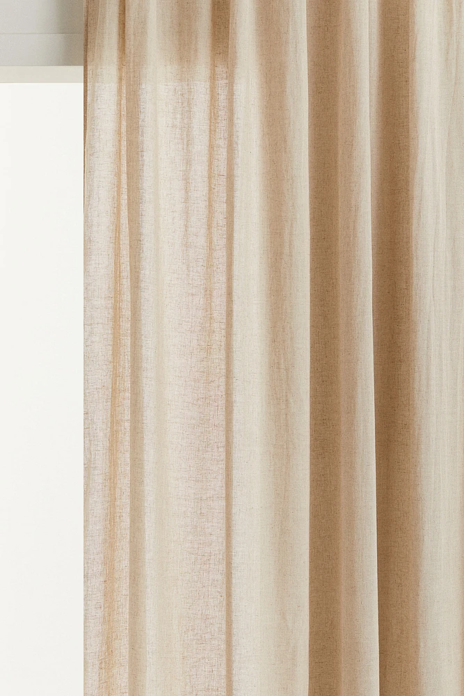 2-pack Linen-Blend Curtain Panels