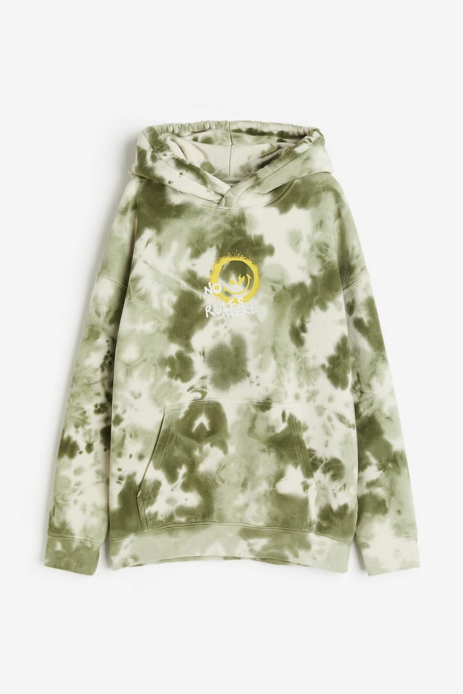 Hoodie with Motif