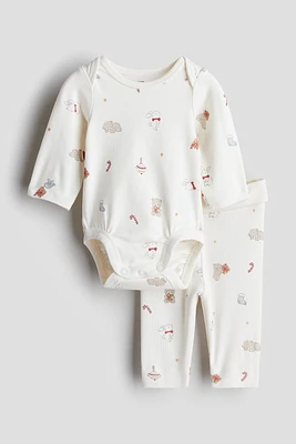 Ensemble 2 pièces en jersey de coton