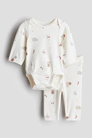 Ensemble 2 pièces en jersey de coton