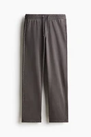 Pantalon de survêtement délavé coupe décontractée