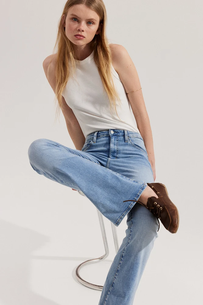 Flared Ultra High Jeans