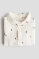 Cotton Muslin Shirt