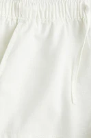 Linen-Blend Shorts