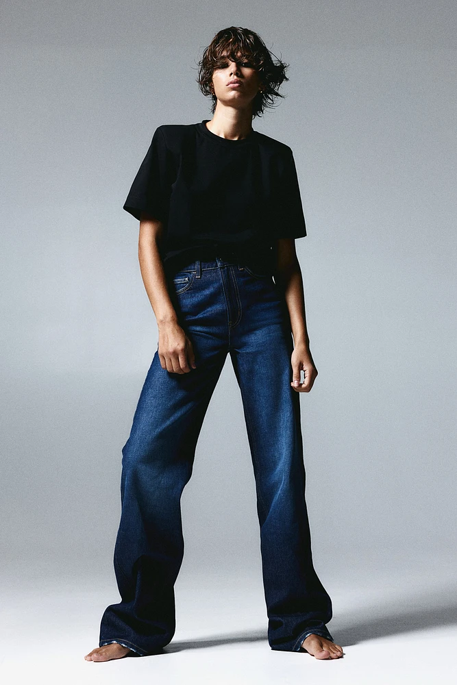 Jean ample Taille très haute