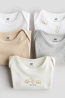 5-pack Long-sleeved Bodysuits