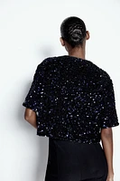 Sequined Blouse