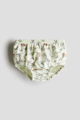 Patterned Swim Pants