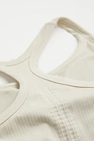 Seamless Top with Sports Bra