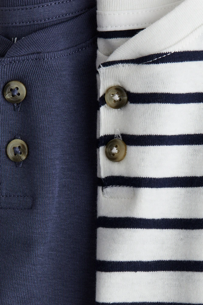 2-Pack Henley T-Shirts