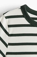 Ribbed Jersey Top