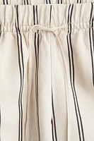 MAMA Before & After Linen-blend Pants