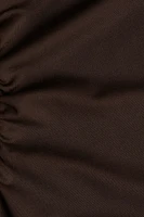 Robe combinaison à effet drapé