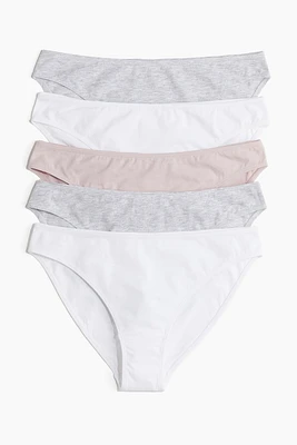 Lot de 5 culottes en coton