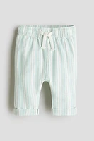 Linen-Blend Joggers