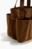 Cotton Canvas Shopper