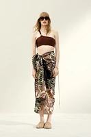 Silk-Blend Scarf