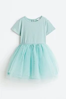 Tulle-skirt Dress