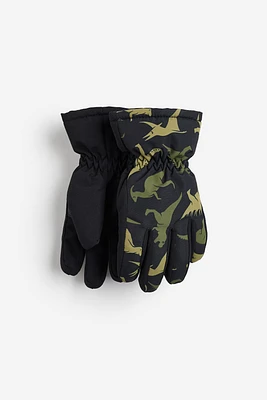 Water-repellent Padded Gloves