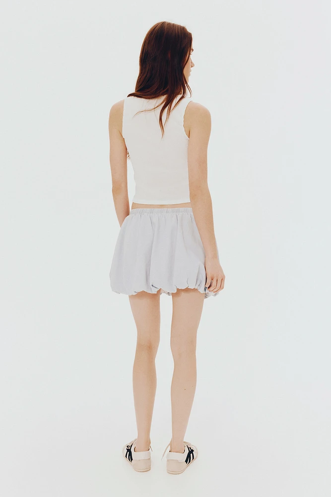 Camisole en jersey froissé
