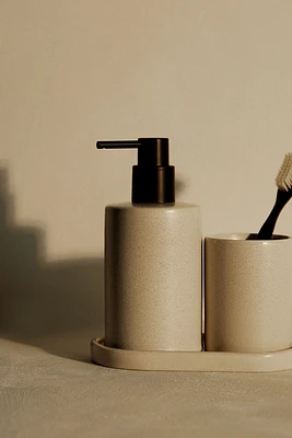 Stoneware Soap Dispenser