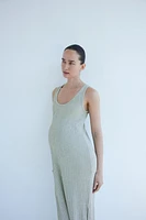 MAMA Rib-knit Dress