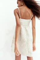 Jacquard-Weave Dress