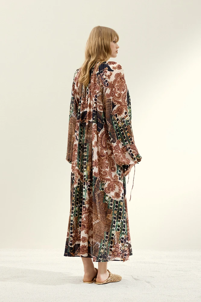 Chiffon Kaftan Dress