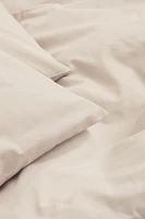 Enveloppe de couette lit double en coton