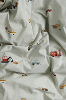 Patterned Twin Duvet Cover Set