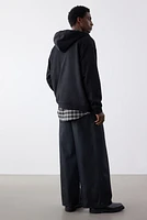Veste à glissière Coupe Flottante avec capuchon