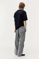 Loose Fit Parachute Pants